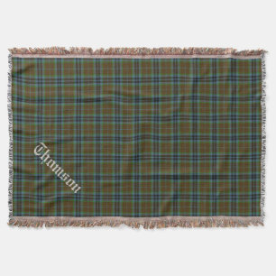 Couverture Clan Thomson Tartan Plaid Custom Thon Blanket