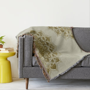 Couverture Classique Mandala Inde Style 4