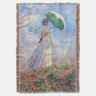 Couverture Claude Monet - Femme avec un parasol face à droite