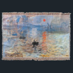 Couverture Claude Monet Impression Soleil Levant Affiche Toil<br><div class="desc">Huile sur toile de 1872. Lors de sa première présentation en 1874, le critique d'art Louis Leroy utilisa de manière dédaigneuse le terme « Impressionniste », d'après le titre de ce tableau, pour décrire les œuvres de Monet. Ce terme fut rapidement adopté par ceux qui allaient bientôt être connus sous...</div>