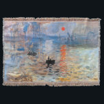 Couverture Claude Monet Impression Sunrise Poster Canvas Prin<br><div class="desc">Huile sur toile de 1872. Lors de sa première exposition en 1874, Louis Leroy, critique d’art, a utilisé de façon irrésistible le terme "impressionniste", tiré du titre de ce tableau, pour décrire les oeuvres de Monet. Ce terme fut rapidement adopté par ce qui allait bientôt être appelé les peintres impressionnistes,...</div>