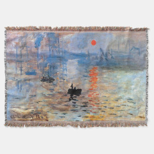 Couverture Claude Monet Impression Sunrise Poster Canvas Prin