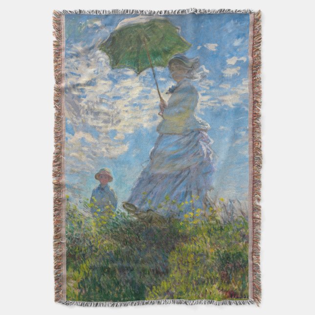 Couverture Claude Monet - La Promenade, Femme avec un Parasol (devant Vertical)