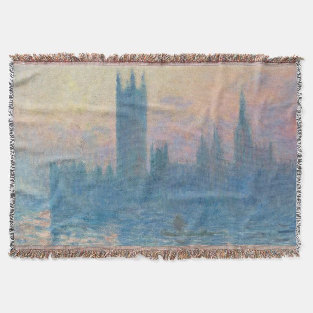 Couverture Claude Monet Les maisons du Parlement Coucher de s (Devant)