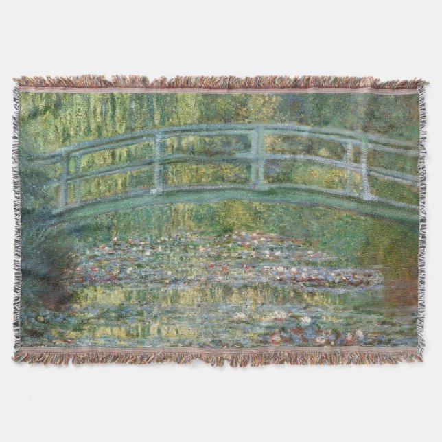 Couverture Claude Monet Pont Japonais Nymphéa Art (Devant)