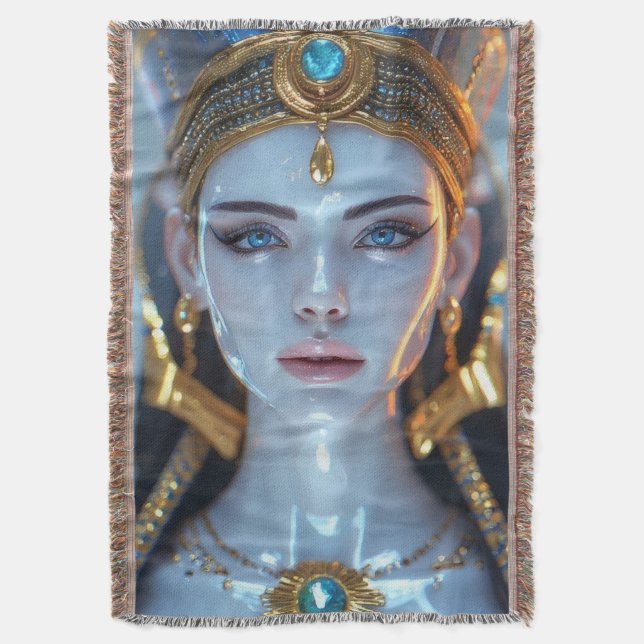 Couverture Cléopâtre Beauté – Figure en Porcelaine Peinte (devant Vertical)