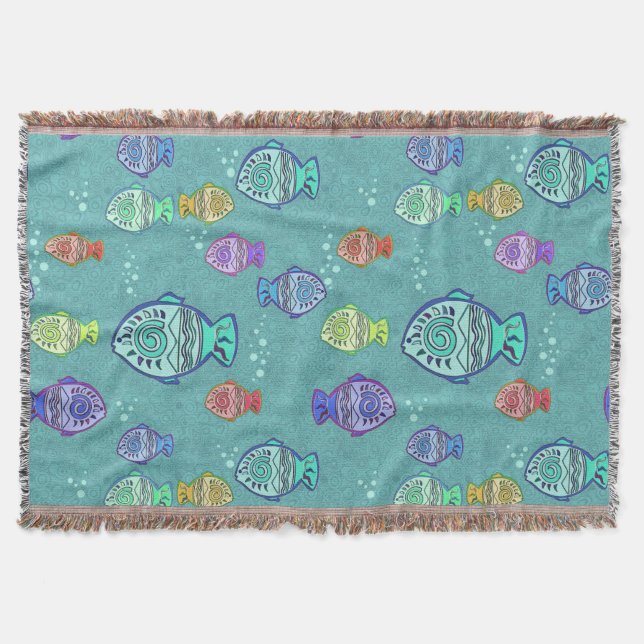 Couverture Clip Art Fish Motif + vos idées (Devant)