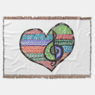 Couverture Coeur et musique Clé en Arc-en-Ciel