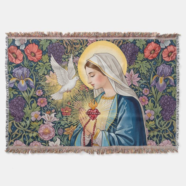 Couverture Cœur sacré de Marie, Dévotion, Art chrétien (Devant)