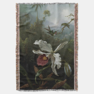Couverture Colibris et Orchidée blanche de Martin J. Heade