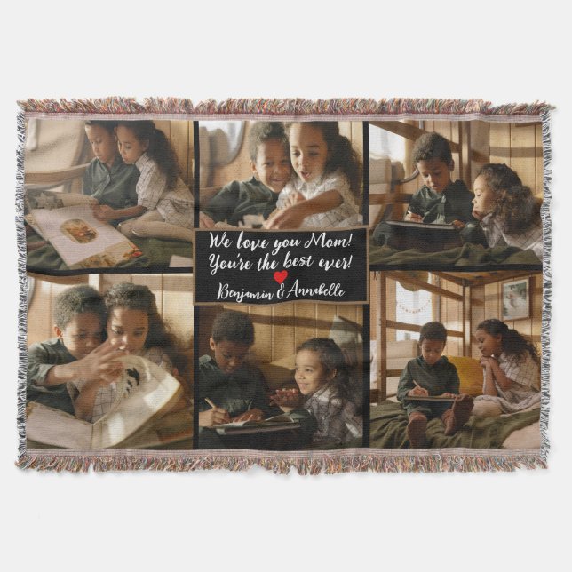 Couverture Collage de photos personnalisé 6 (Devant)