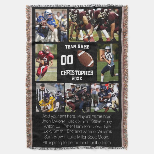Couverture Collage photo de football (devant Vertical)