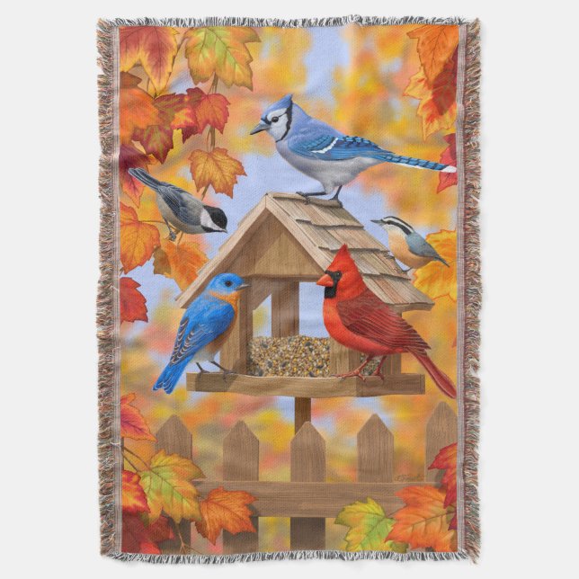 Couverture Collecte d'oiseaux d'alimentation Automne (devant Vertical)