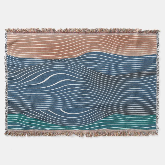 Couverture Collines naturelles : motif sans soudure. (Devant)