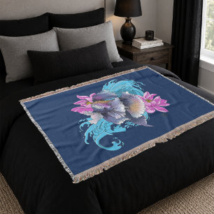 Couverture Combattant du Siam Vagues de Lotus Bleu