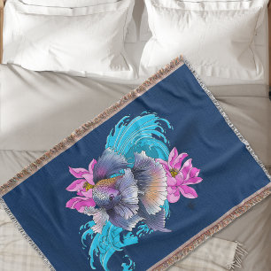 Couverture Combattant du Siam Vagues de Lotus Bleu