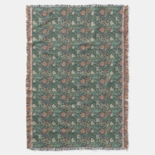 Couverture Compton vert rose de William Morris Vintage