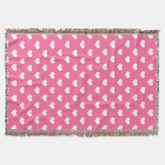 Couverture Conception de coeurs adorables roses blancs  (Devant)