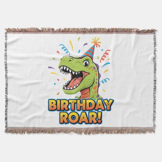Couverture Conception de fête d'anniversaire de dinosaure mig (Devant)