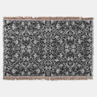 Couverture Conception de fond de fleurs de dalmatien noir mig