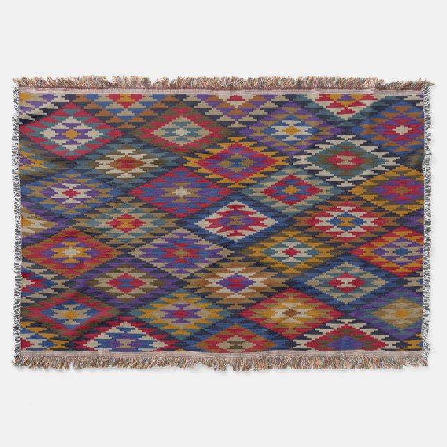 Couverture Conception de Kilim Marocain Bohème (Devant)