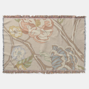Couverture Conception florale de chintz d'organza de