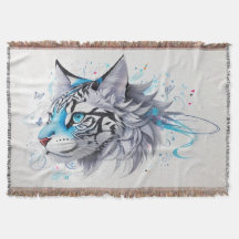 conception gribouillante d'un tigre