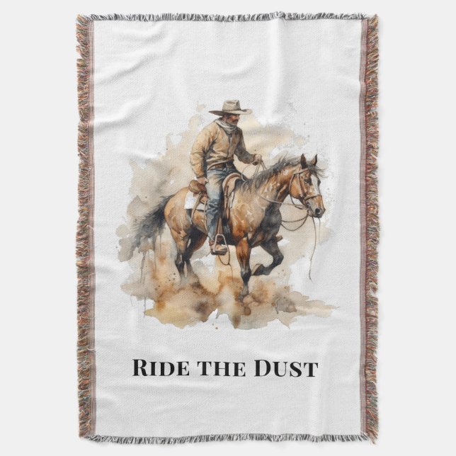 Couverture Confort Ranch Western Ride Dust (devant Vertical)
