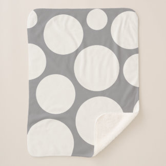 Couverture confortable gris tempête