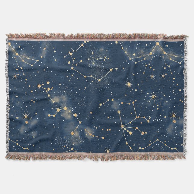 Couverture Constellation céleste - Nuit étoilée (5) (Devant)