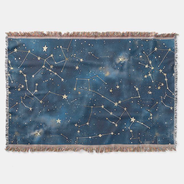 Couverture Constellation céleste - Nuit étoilée (6) (Devant)