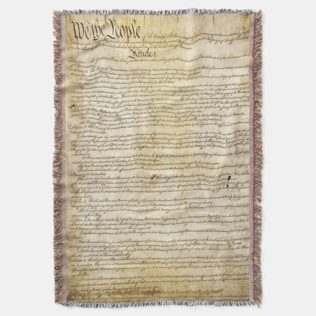 Couverture Constitution d'Etats-Unis vintage (devant Vertical)