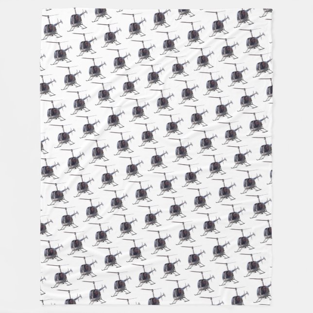 Couverture Cool Hélicoptère sur mesure Couverture  (Devant)