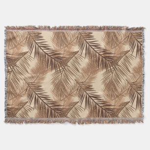 Couverture Copie en feuille de palmier, brun foncé, Tan et