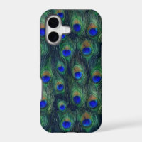 couverture coque iphone paon plumes