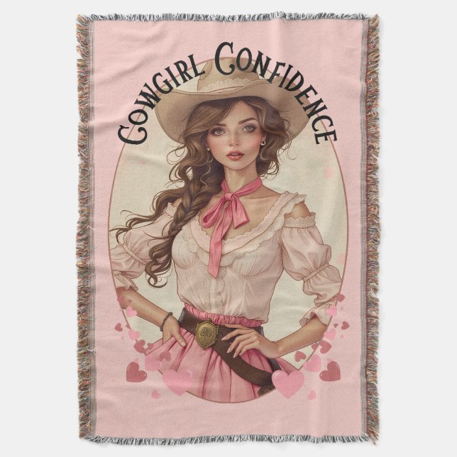 Couverture Coquette Cowgirl Western Mode Portrait (devant Vertical)