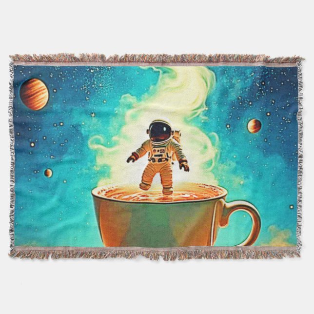 Couverture Cosmic Brew: Astronaut's Coffee Dream (Devant)