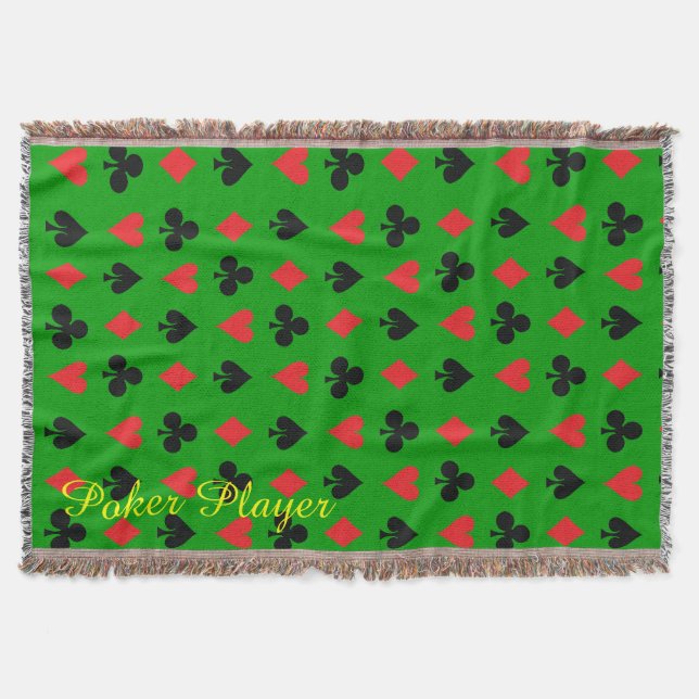 Couverture Costumes de carte de joueur de poker (Devant)