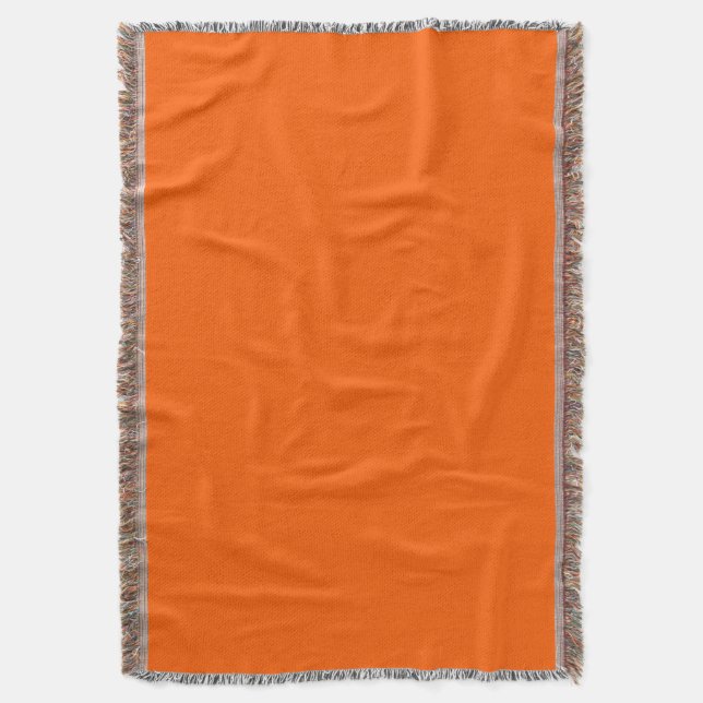 Couverture Couleur vive Vrai Orange (devant Vertical)