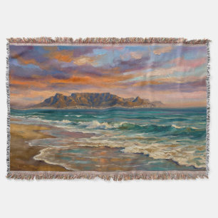 Couverture Couleurs audacieuses de Capetown, peinture à l'hui