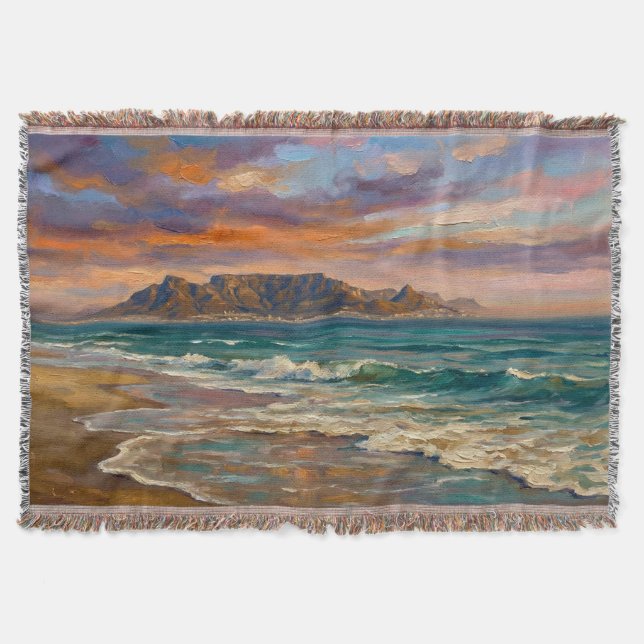 Couverture Couleurs audacieuses de Capetown, peinture à l'hui (Devant)