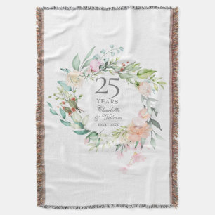 Couverture Couronne florale pour les 25 ans de mariage
