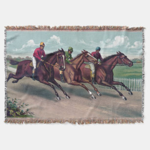 Couverture Course de pur-sang Vintage et de jockies