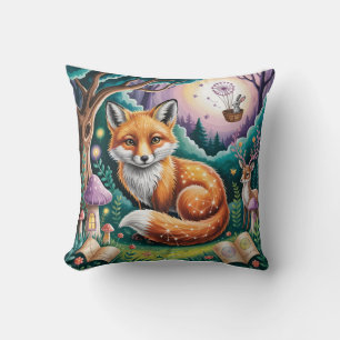Couverture Coussin de la Forêt Magique Fox
