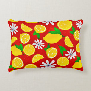Couverture Coussin en fleur de citron