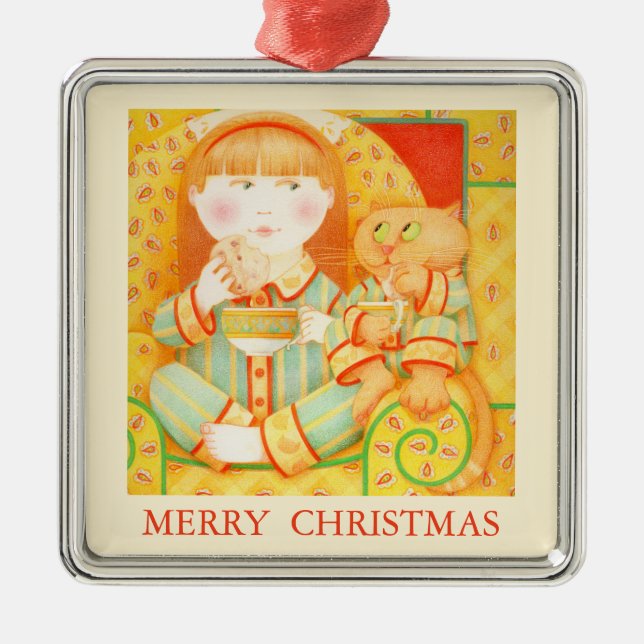 COUVERTURE COUVERTE Premium Ornement + Texte / Crè (Devant)