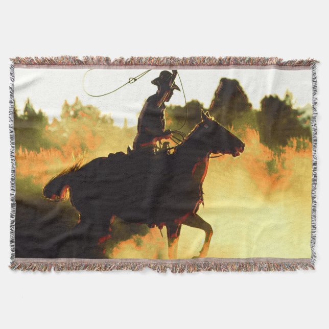 Couverture Cowboy 1 Lance Blanket (Devant)