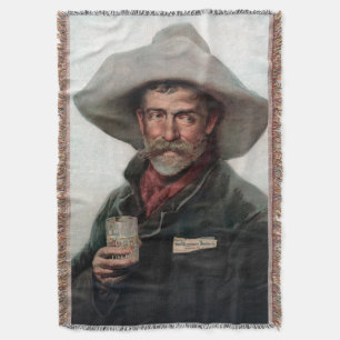 Couverture Cowboy espagnol Ranchero dans le Vieux-Ouest Saloo