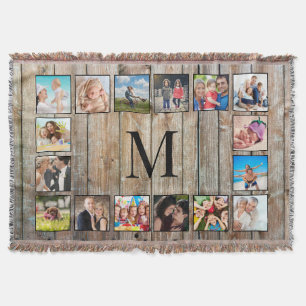Couverture Create Your Custom Photo Collage Rustic Farmhouse