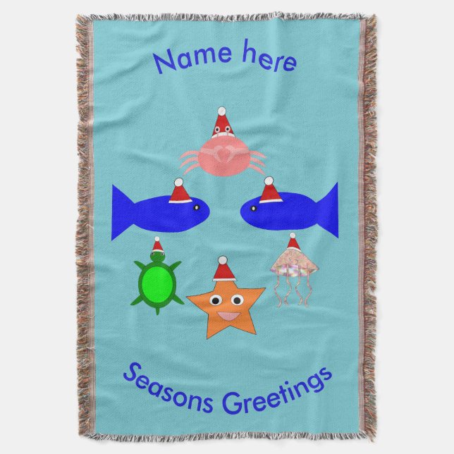 Couverture Créatures de la mer de Noël (devant Vertical)